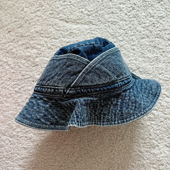 C style denim bucket hat main image 5